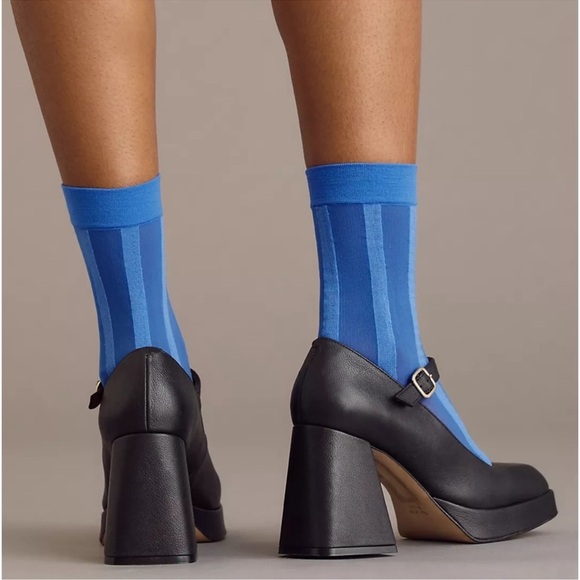 Anthropologie Angel Alarcon Ankle-Strap Heels Sz. 38 - Picture 2 of 14